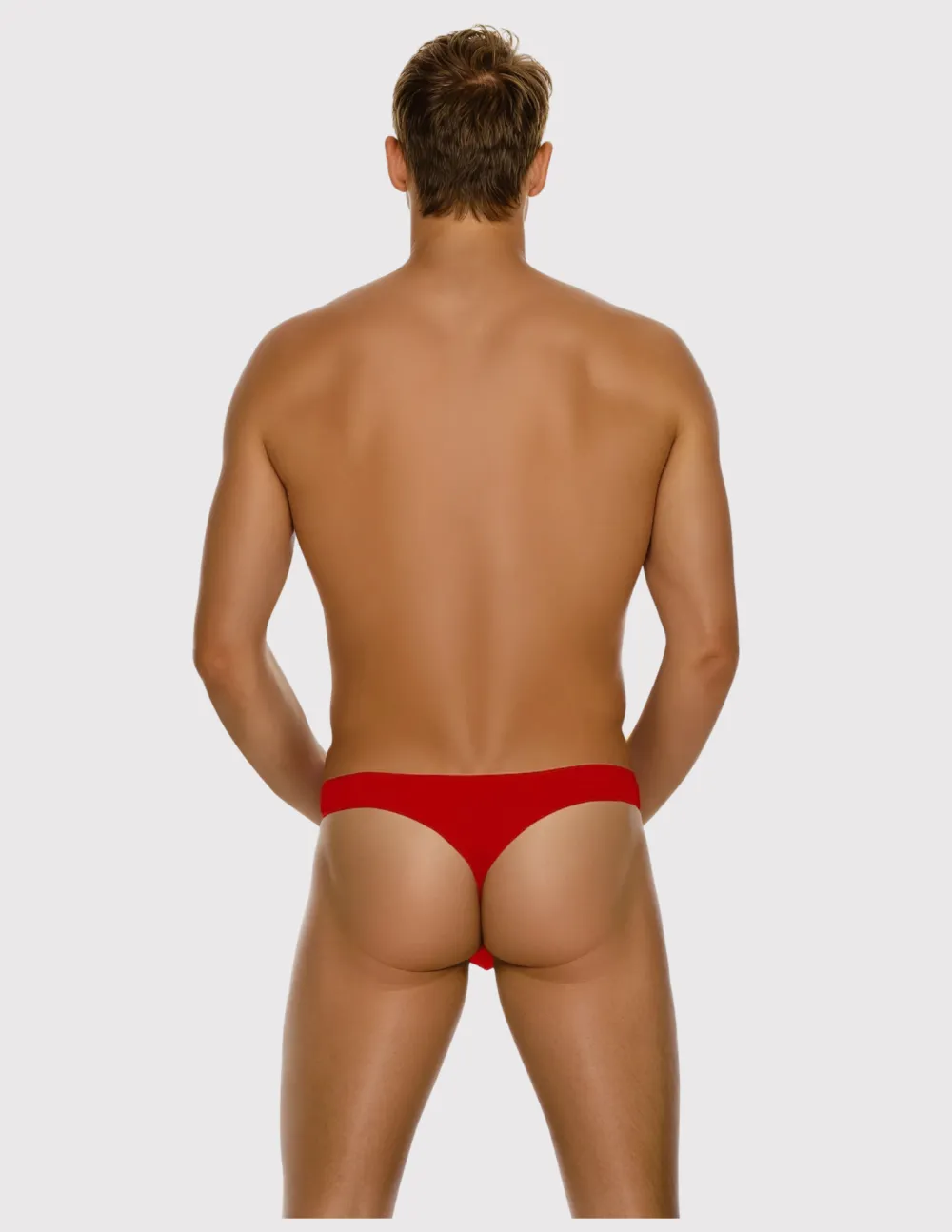 Minimal Microfiber Contoured Men's Thong