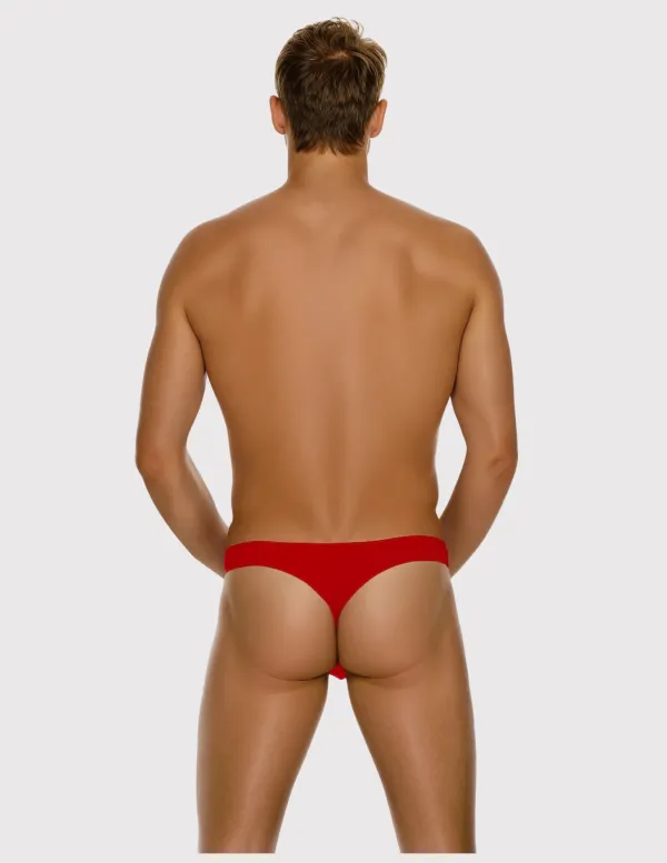 Minimal Microfiber Contoured Men's Thong