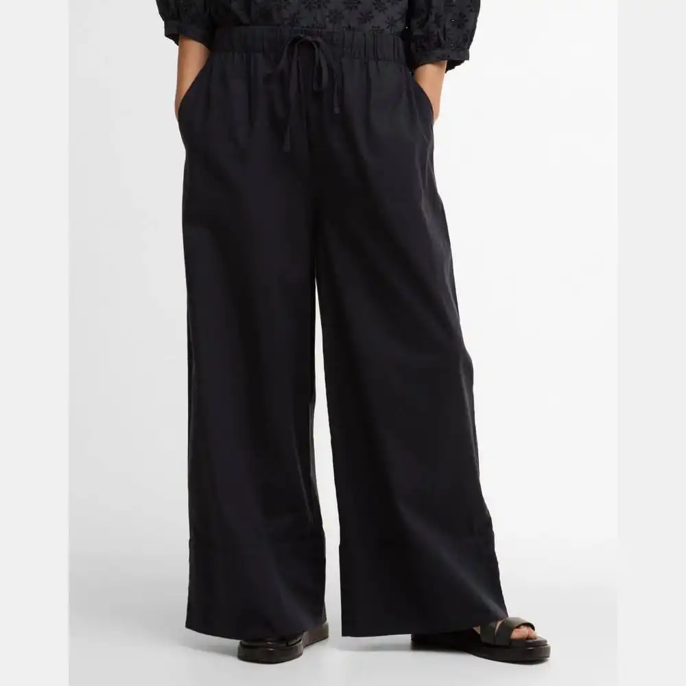 Refined Wide-Leg Women's Trousers