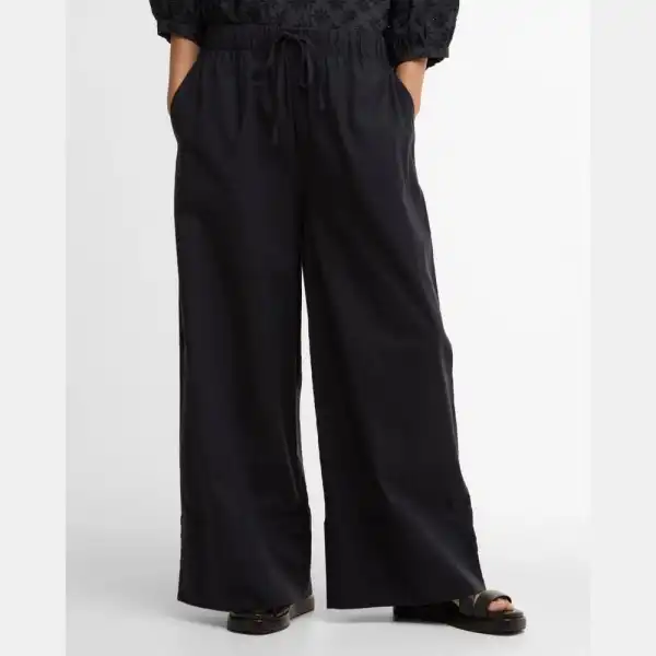 Refined Wide-Leg Women's Trousers