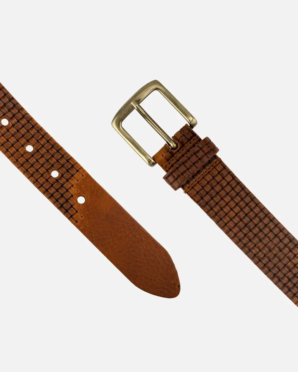 Faded Leather Waist Belt