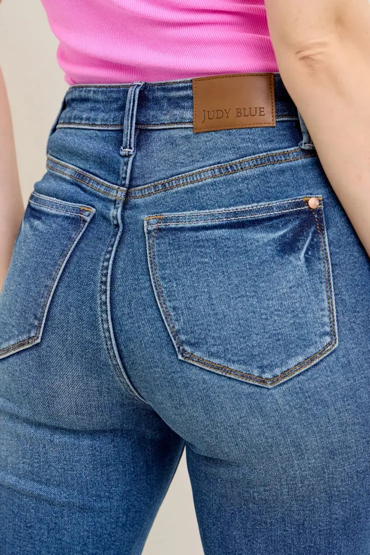 Cotton Blend Casual Pants