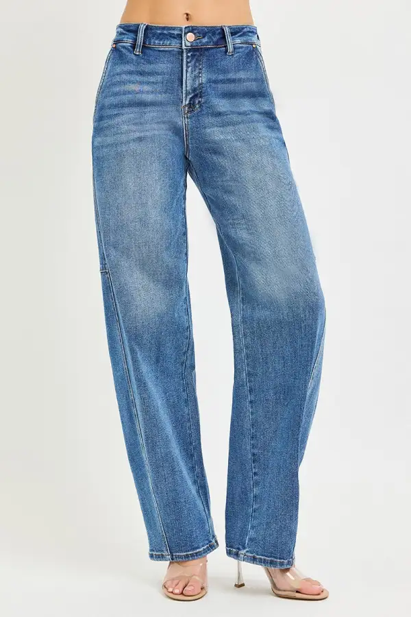 Clean Polished Denim Jeans