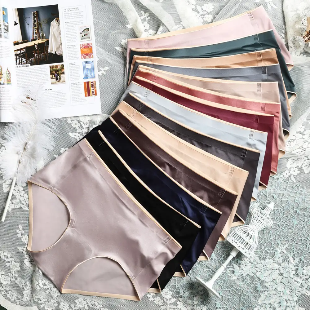 Antibacterial Modal Crotch Seamless Briefs