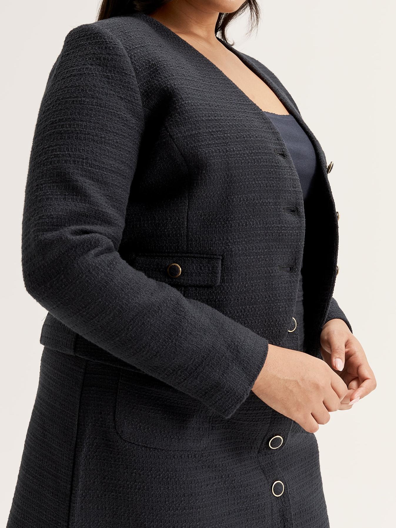 Ivy Tweed Fabric Jacket