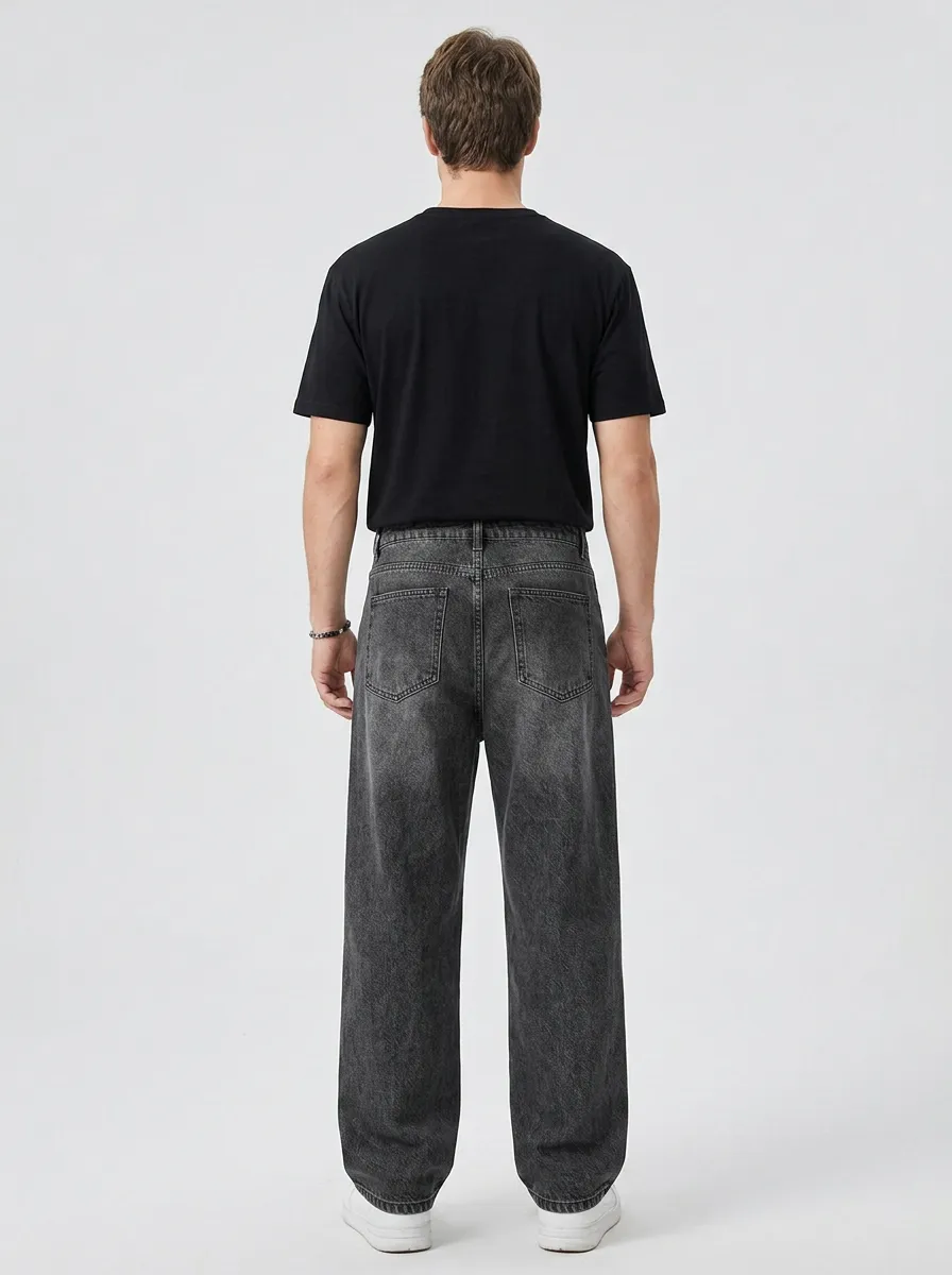 Men's Graphic Streetwear Graffiti Jeans