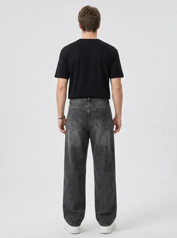 Men's Graphic Streetwear Graffiti Jeans