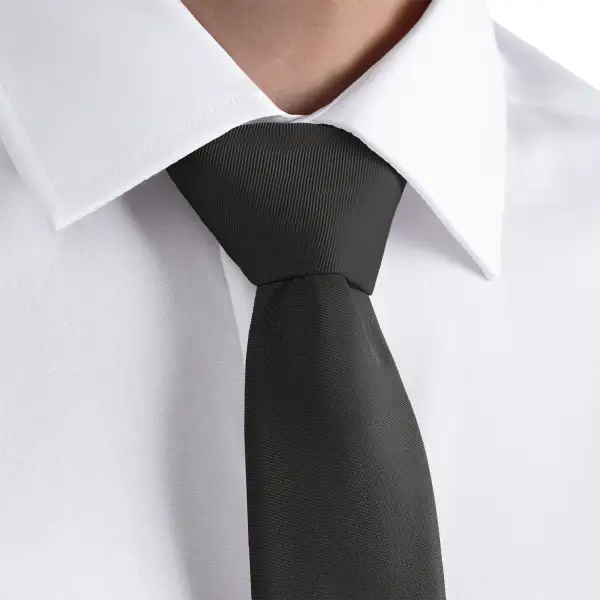 Elegant Solid Statement Necktie
