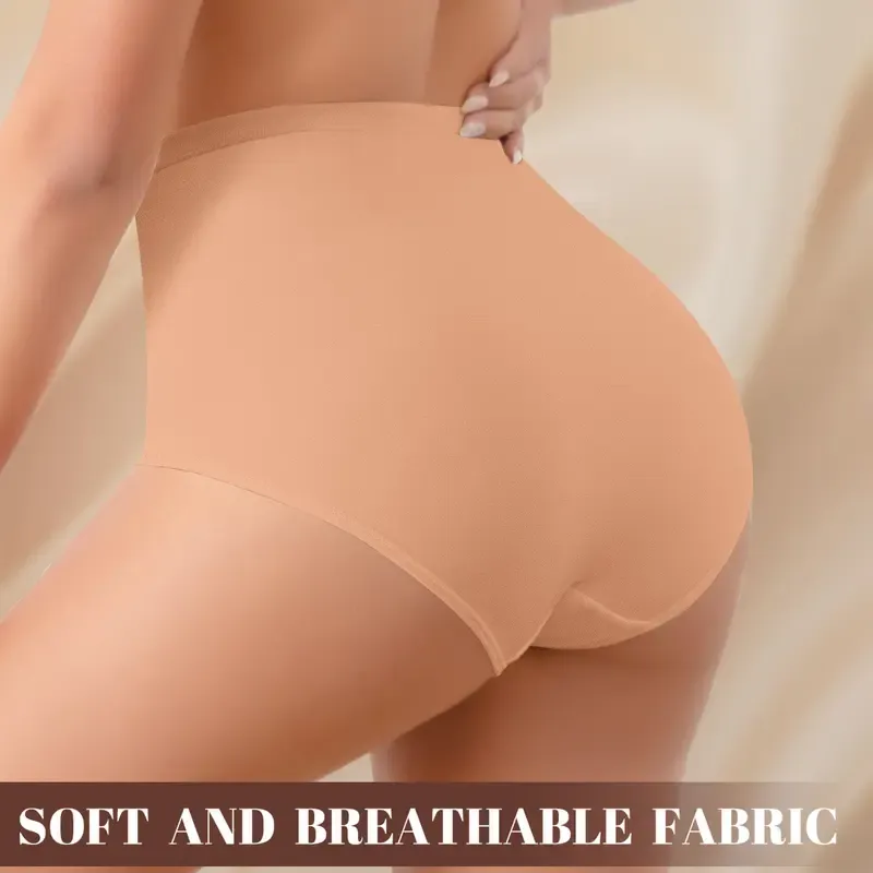 Women's high-waisted, ultra-soft and comfortable briefs
