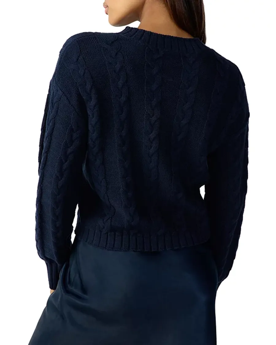 Ribbed crewneck Casual Style Sweater