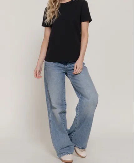 Soft Knit Knit Jersey Knit Tee