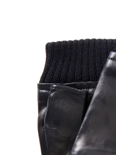 Pure Cotton Leather Gloves Without Fingers