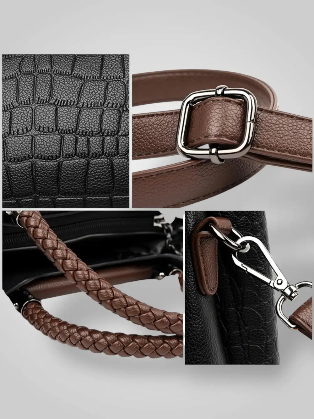 Minimal Leather Handbag