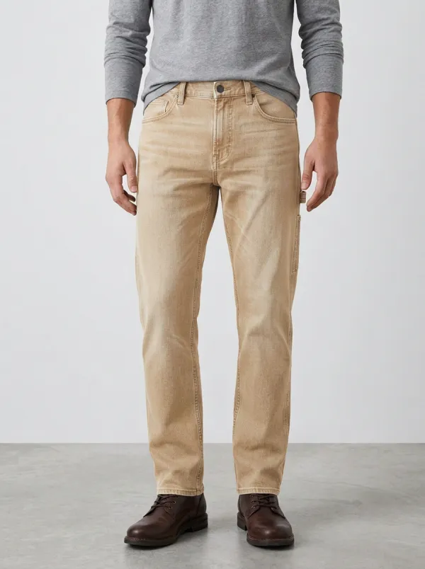 Classic Everyday Faded Jeans
