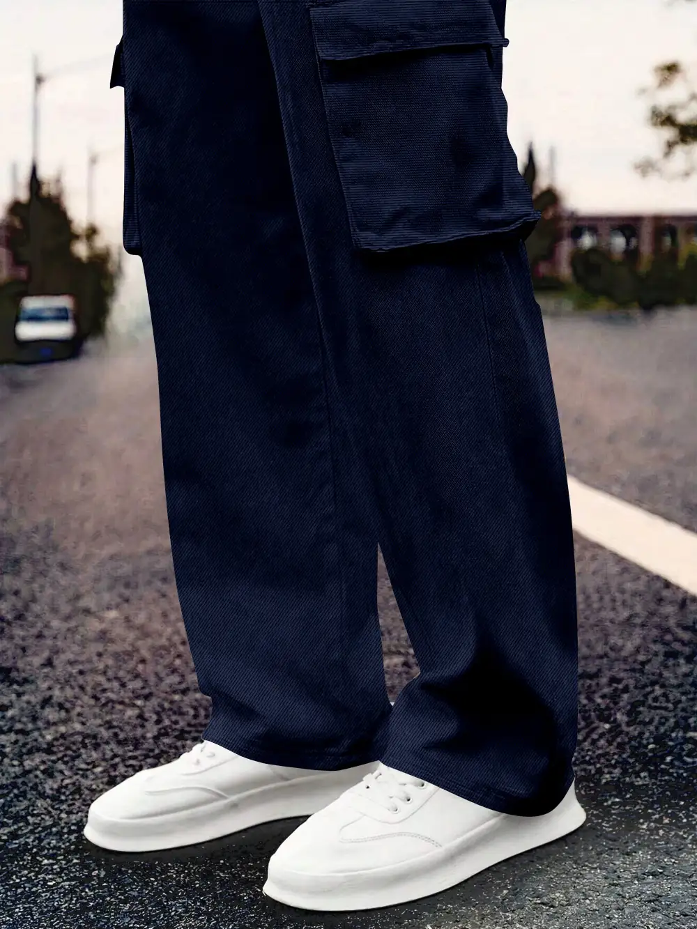 Durable Daily Cotton For Track Cargo Pants