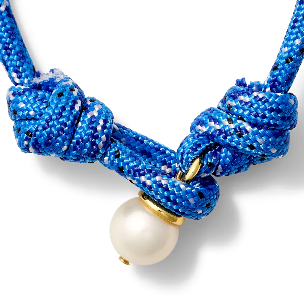 Paracord Pearl Closure Bracelet