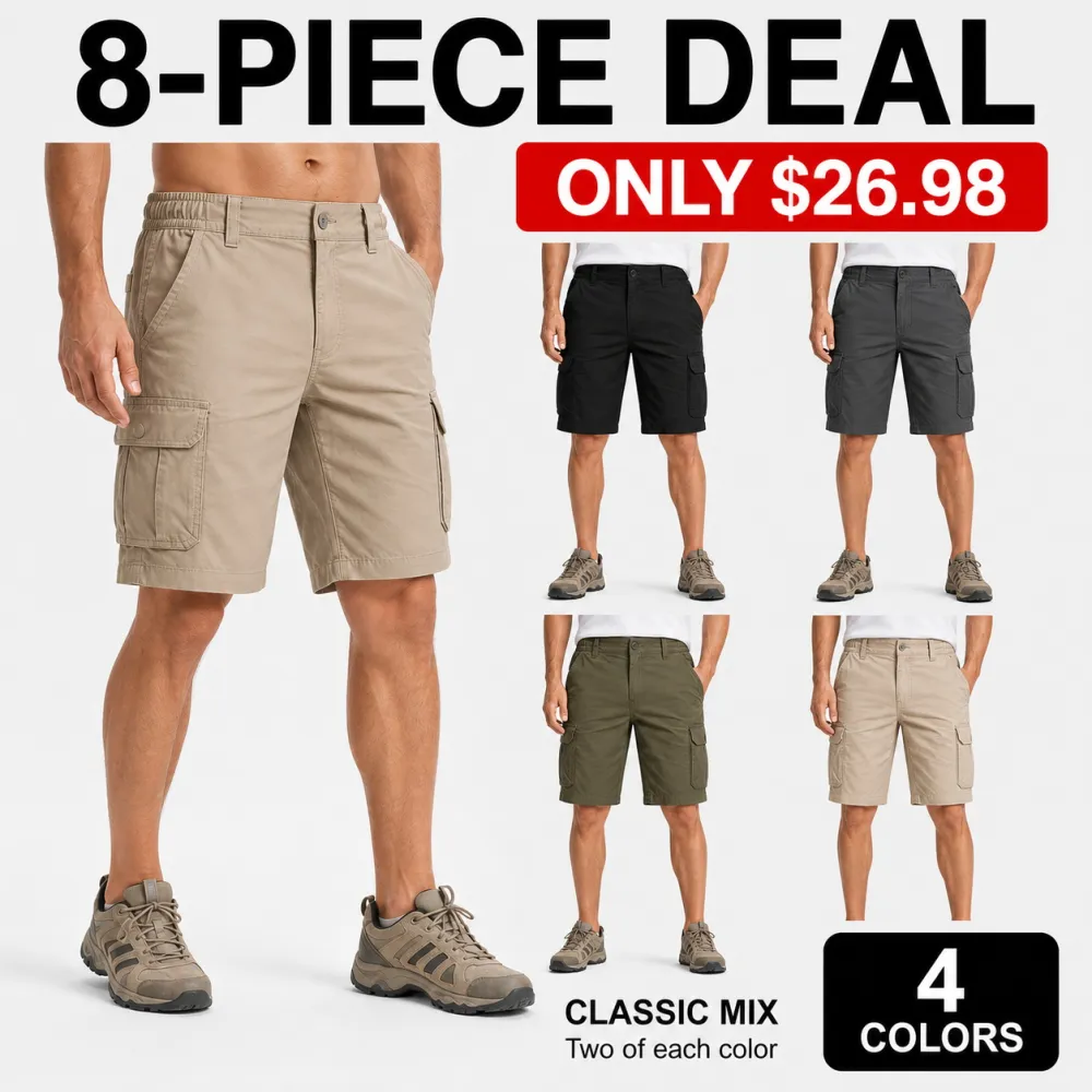 Men's Summer Tactical Outdoor Cargo Shorts