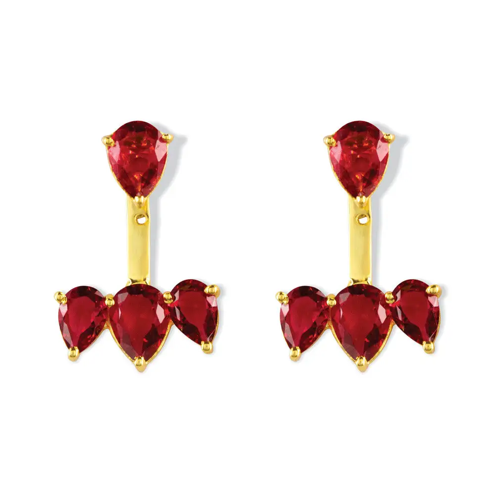 Streamlined Artful Stud Earrings