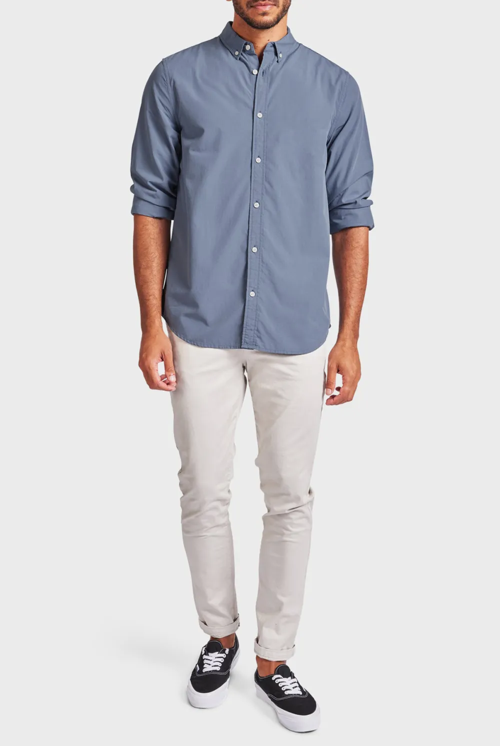 Regular Fit Linen Long - Sleeve Shirt