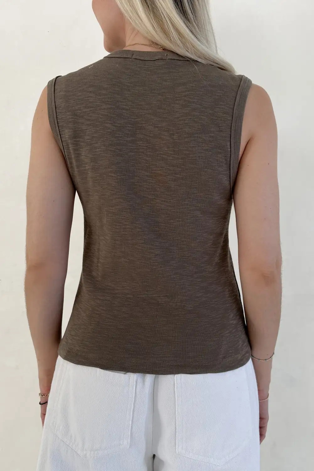 Easy Shape Soft Cotton Tank Top