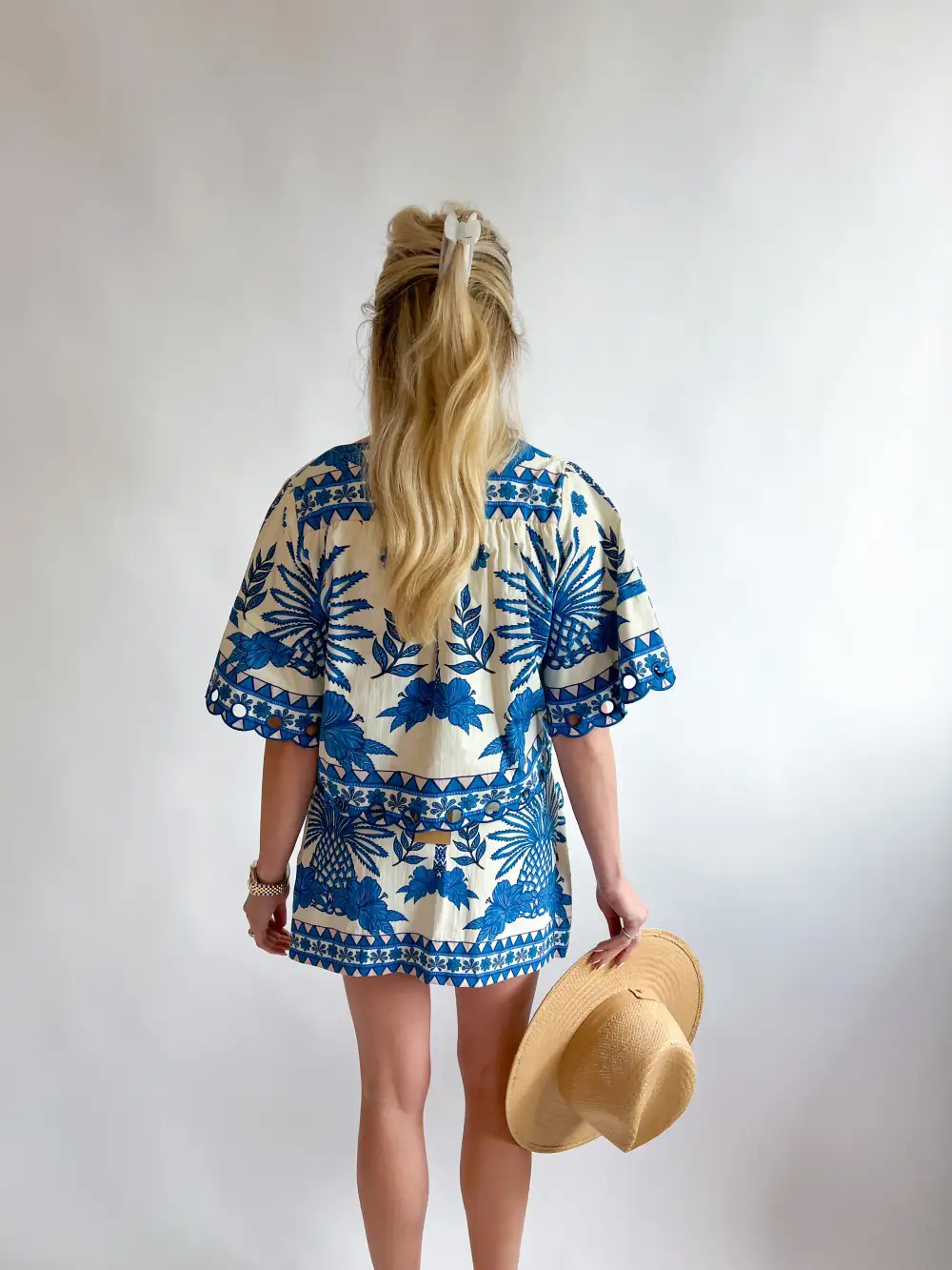 Textured Top Clean Drape