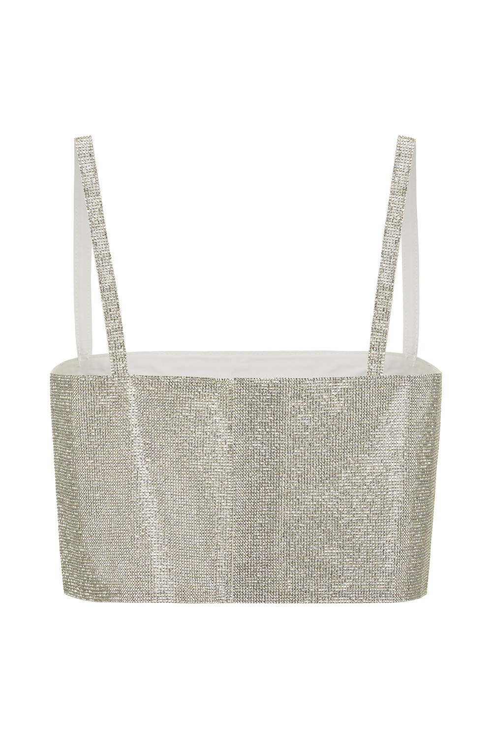 Rhinestone Short Camisole Top