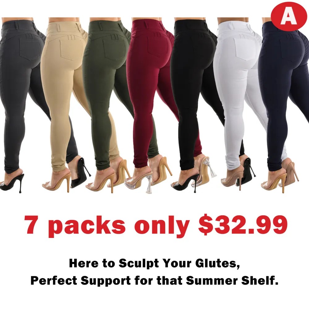 Butt Lift High Waist Stretchy Skinny Jeans