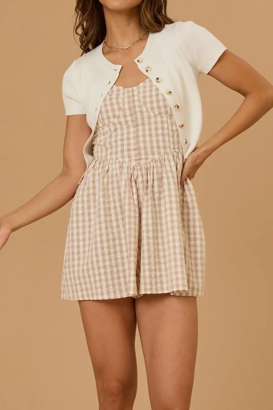 Ribbed Button Up Knit Top