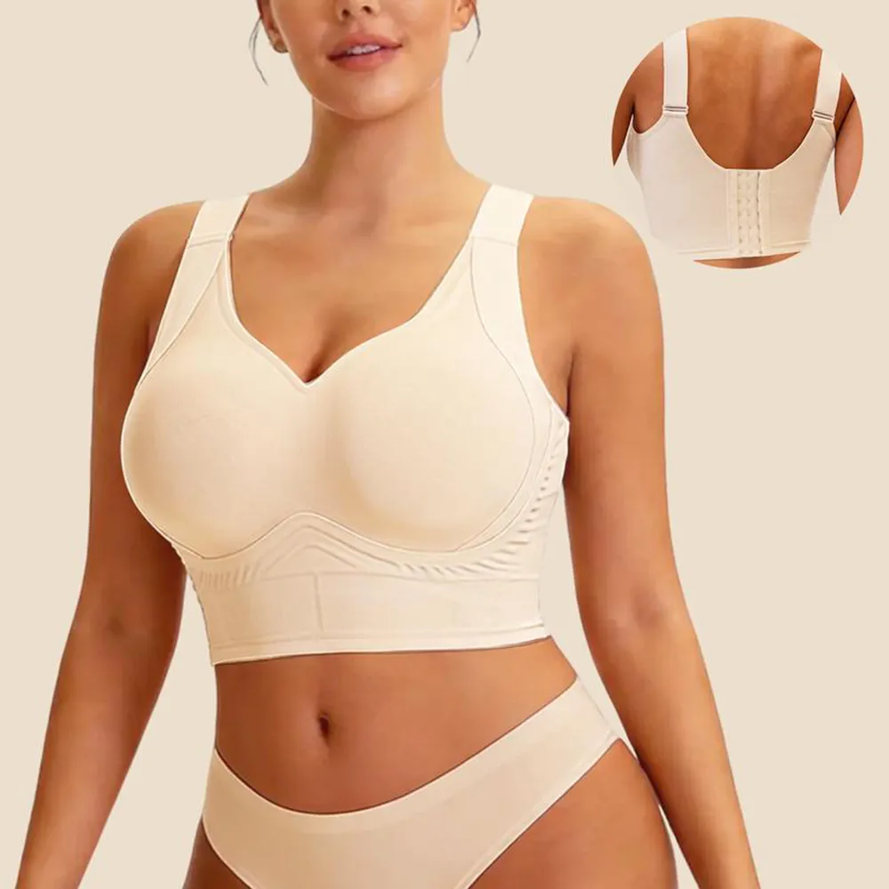 Plus Size Back Fat Smoothing Jelly Bra