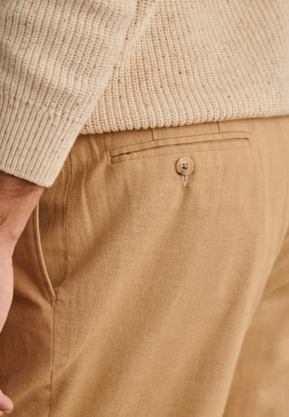 Daily Trousers-Sand