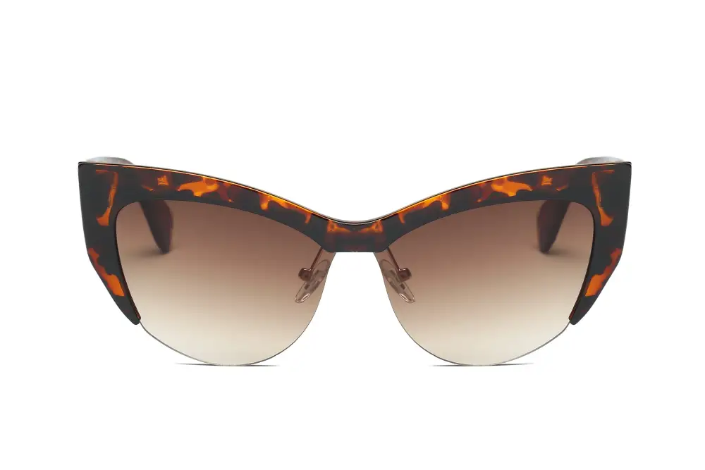Half Frame Cat-Eye Everyday Edit Sunglasses