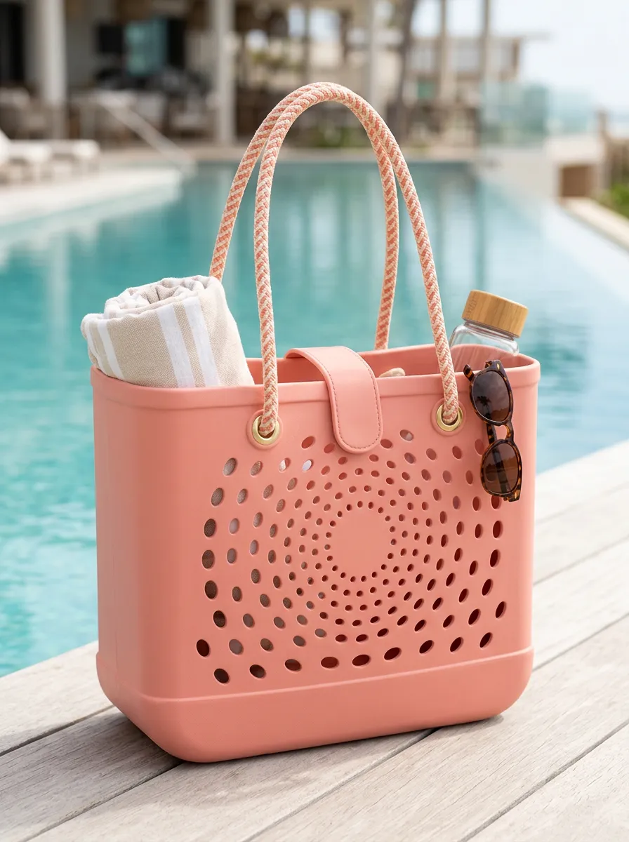 Oceanfront Picnic Carryall Tote