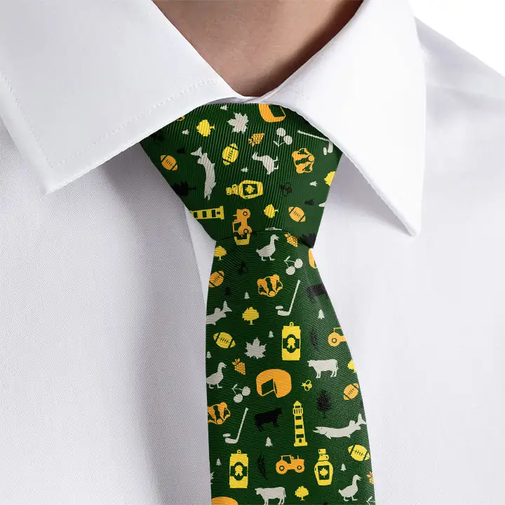 Timeless Heritage Emblem Statement Necktie