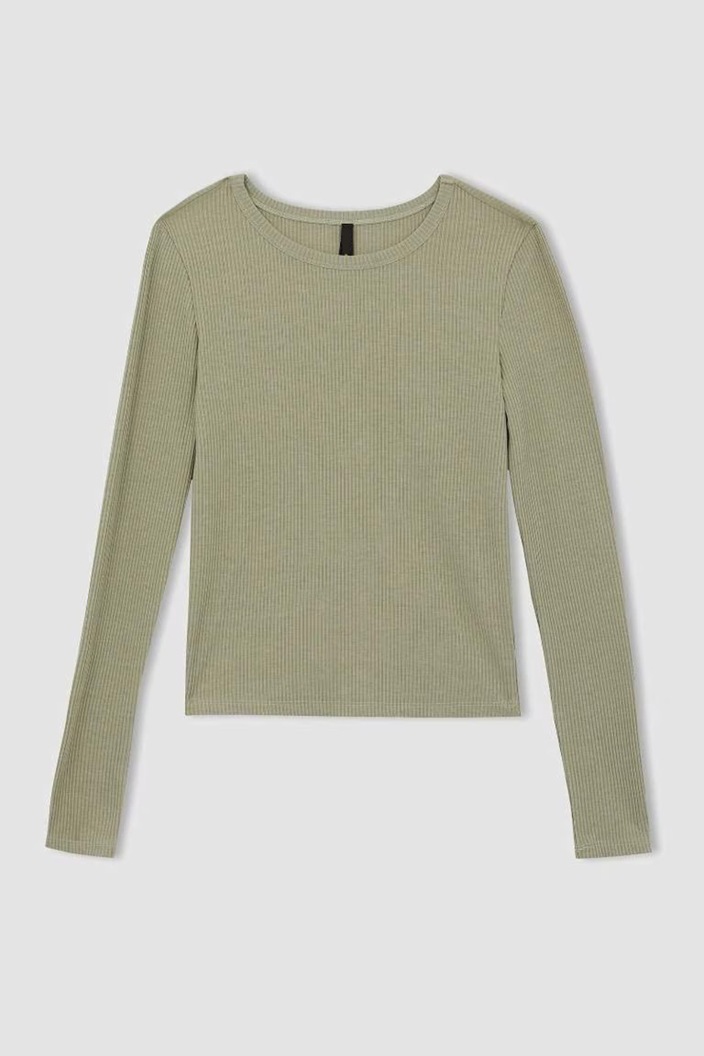 Soft Cotton Solid Long Sleeve Tee