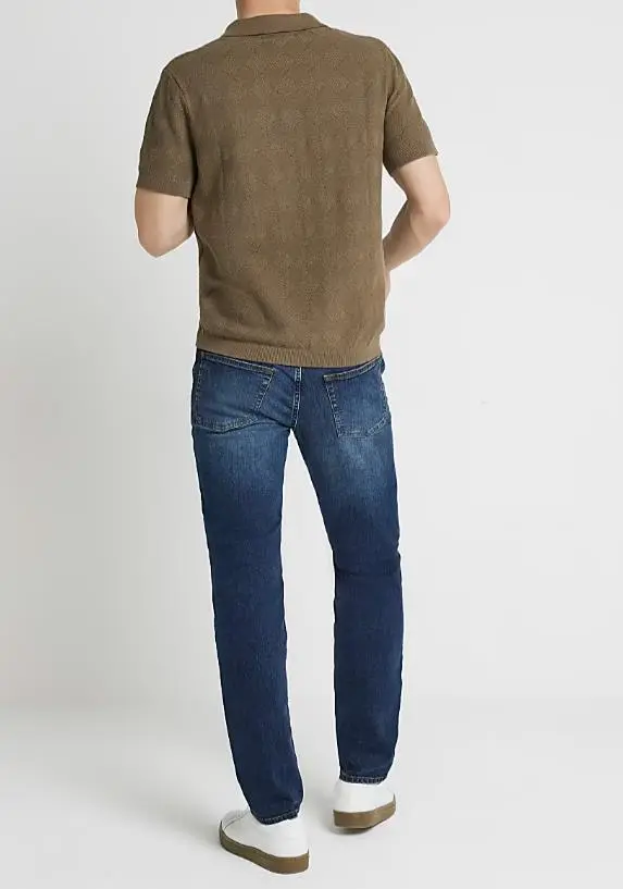 Men's Dark Blue Skinny Jeans