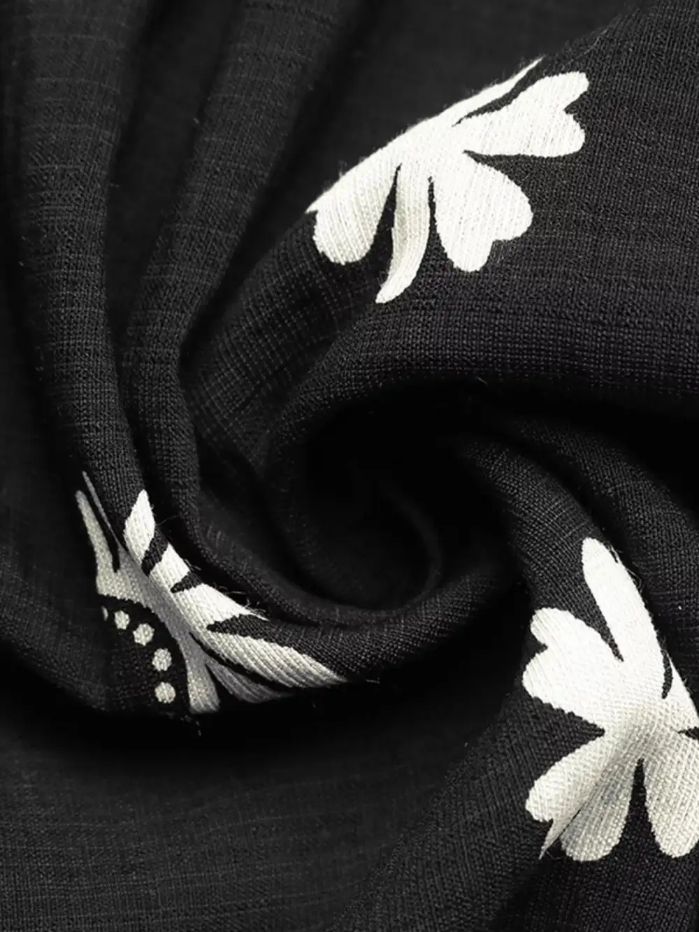 Polished Detail Printed Maxi Dress