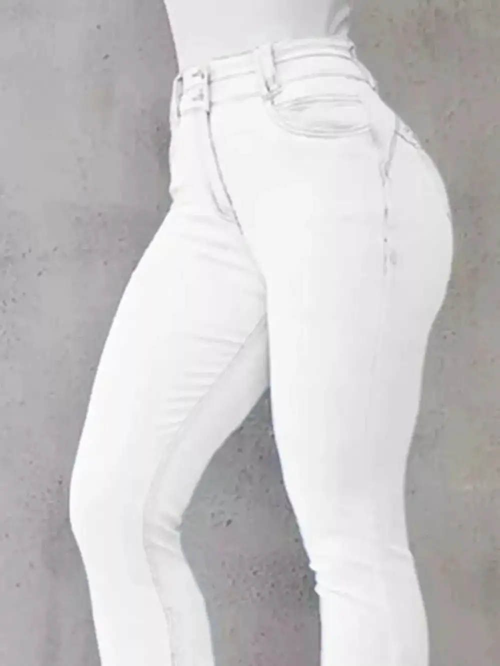 Modern High Waist Flare Leg Denim Jeans