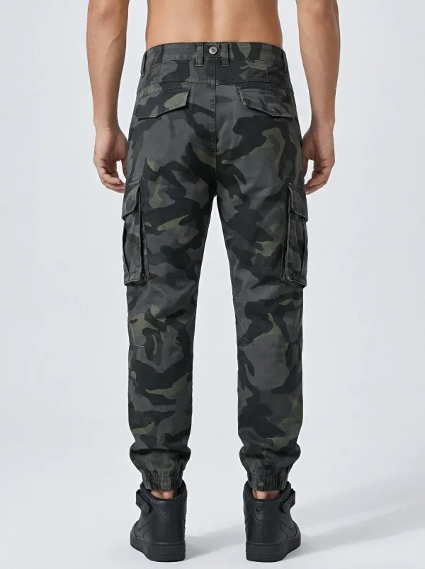 Street-Utility Camouflage Camouflage Cargo Pants