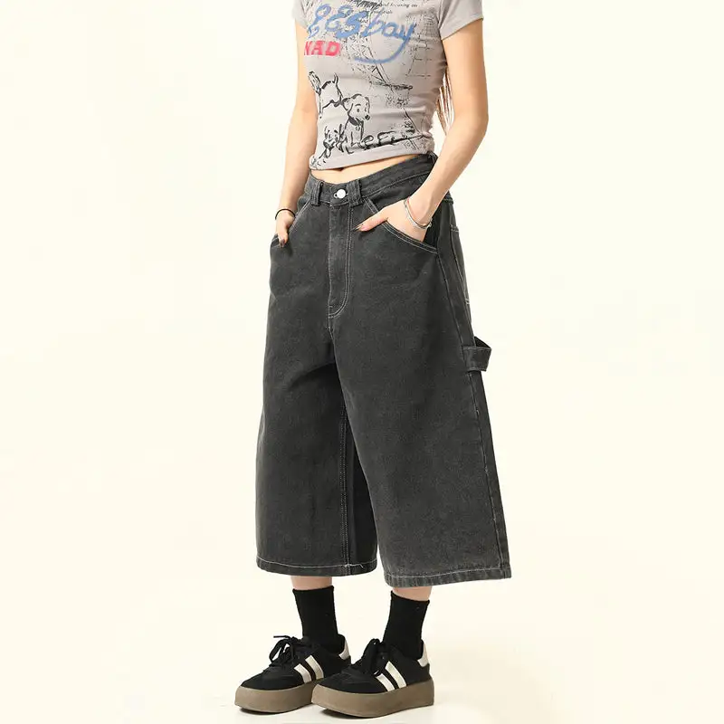 Classic Everyday Relaxed Denim Shorts