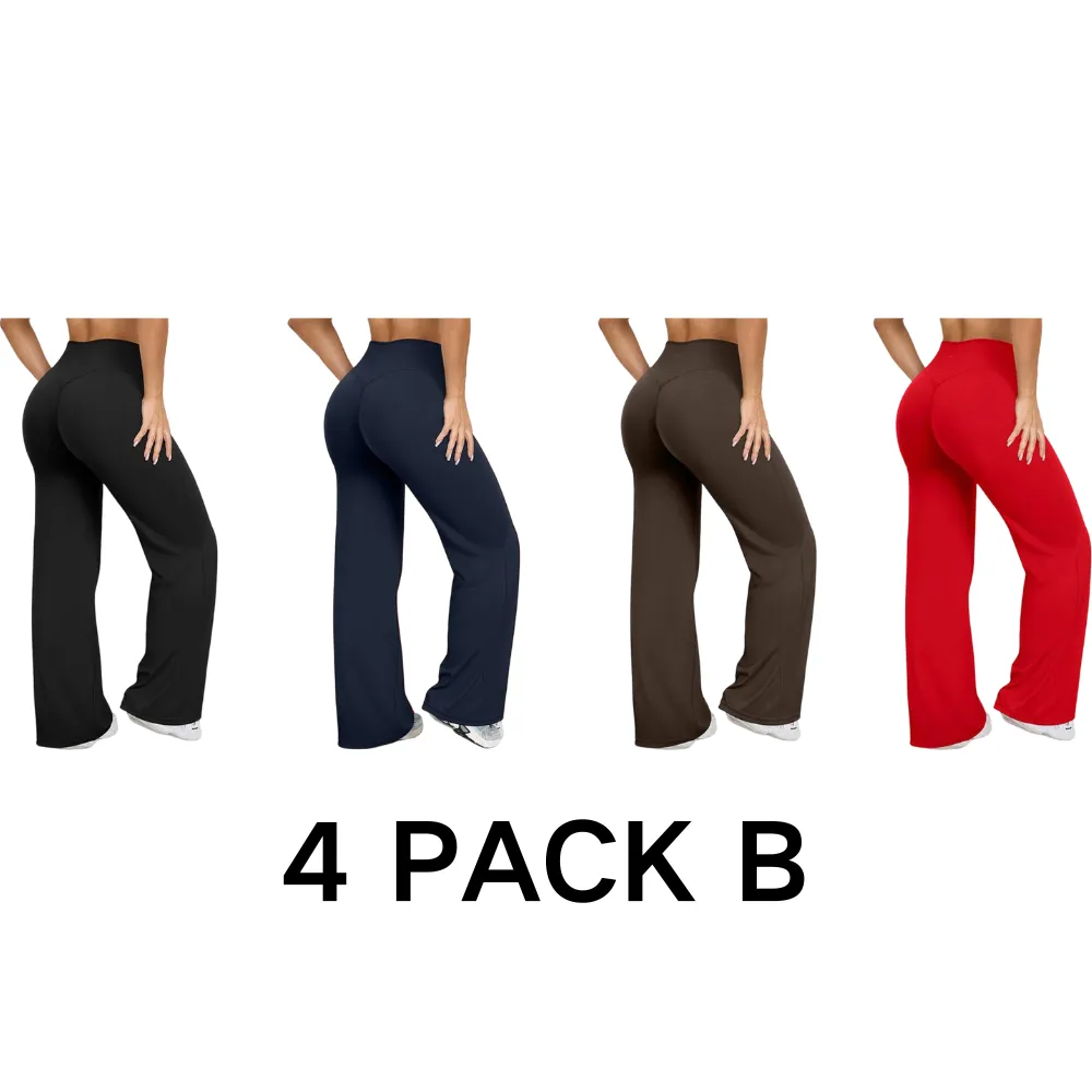 Women's Casual Pants - High-waisted Loose-Fitting Casual Pants