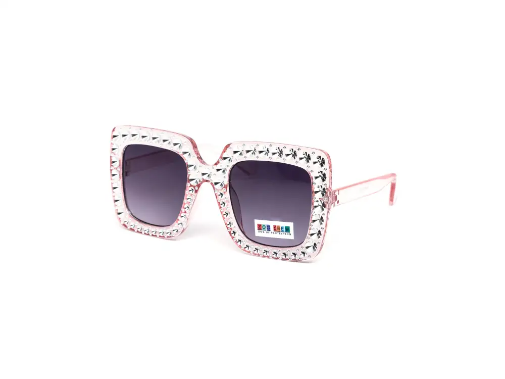 12-Pack Kids Square Rhinestone Sunglasses