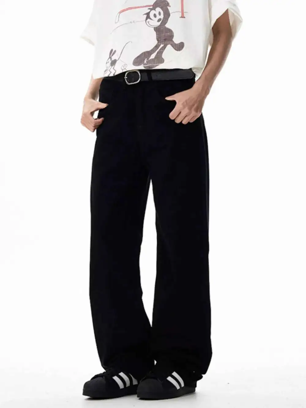 Wide Leg Casual Pants