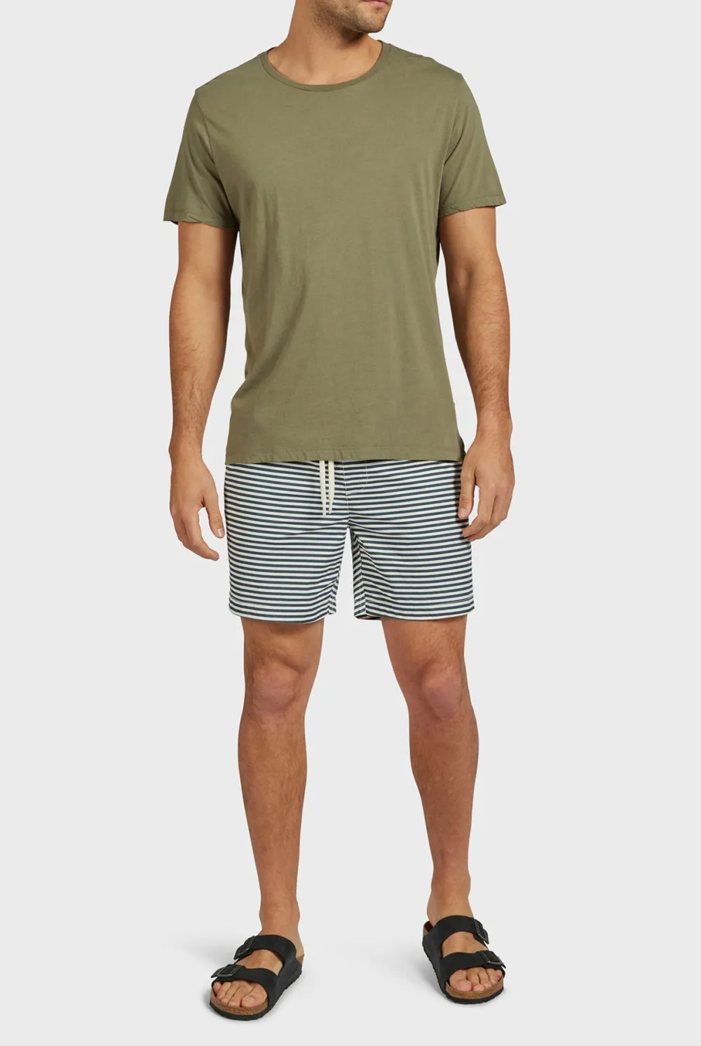 Short Sleeve Crew Neck Basic Tee