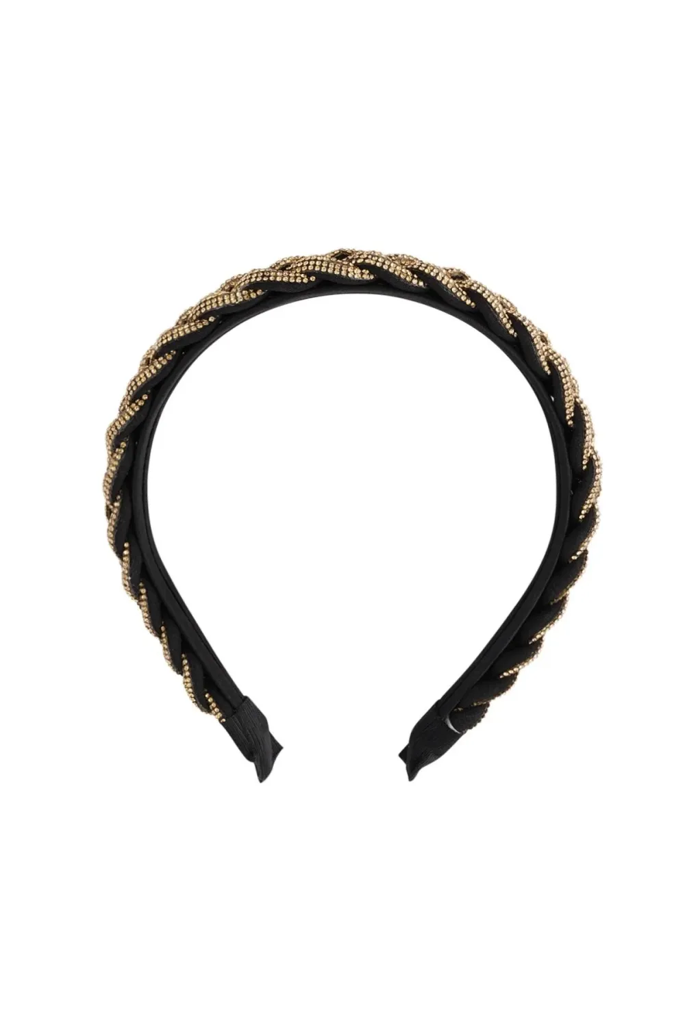 Braided Glitter Fashion Headband