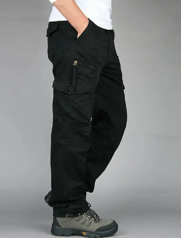 Unique Straight Cargo Pants for Men