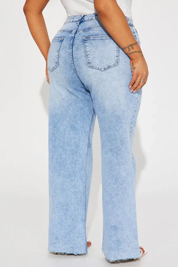 So Valid Stretch Wide Leg Jeans