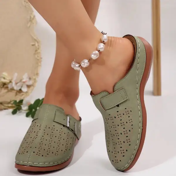 Round Toe Platform Loafer Shoes
