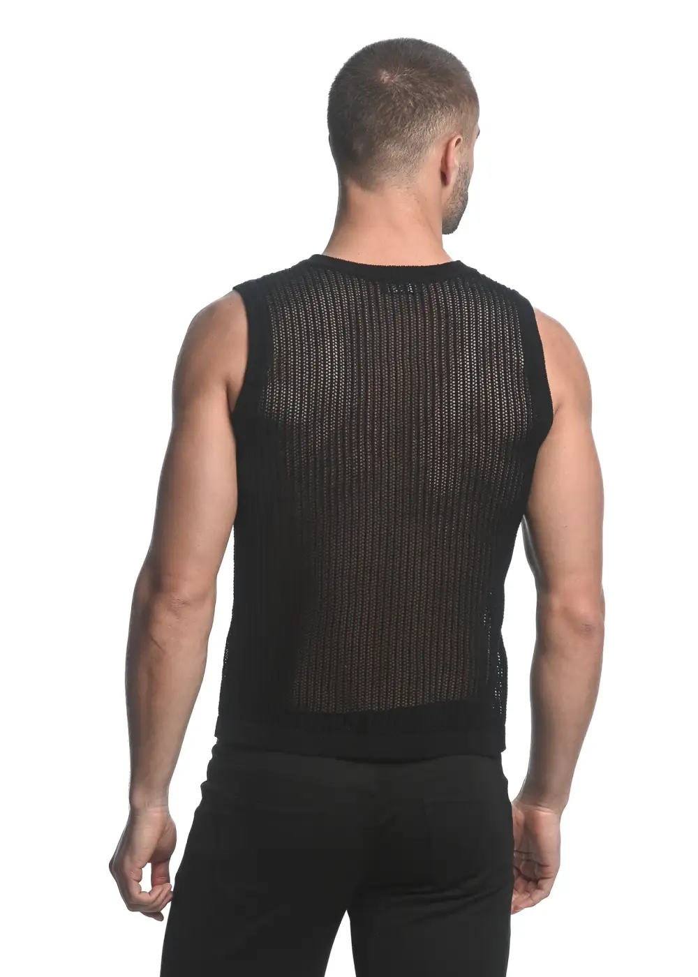 Athletic Open Knit Vest