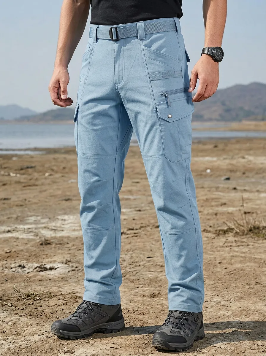 Casual Multi-Pocket Cargo Tactical Finish Unisex Tactical Cargo Pants