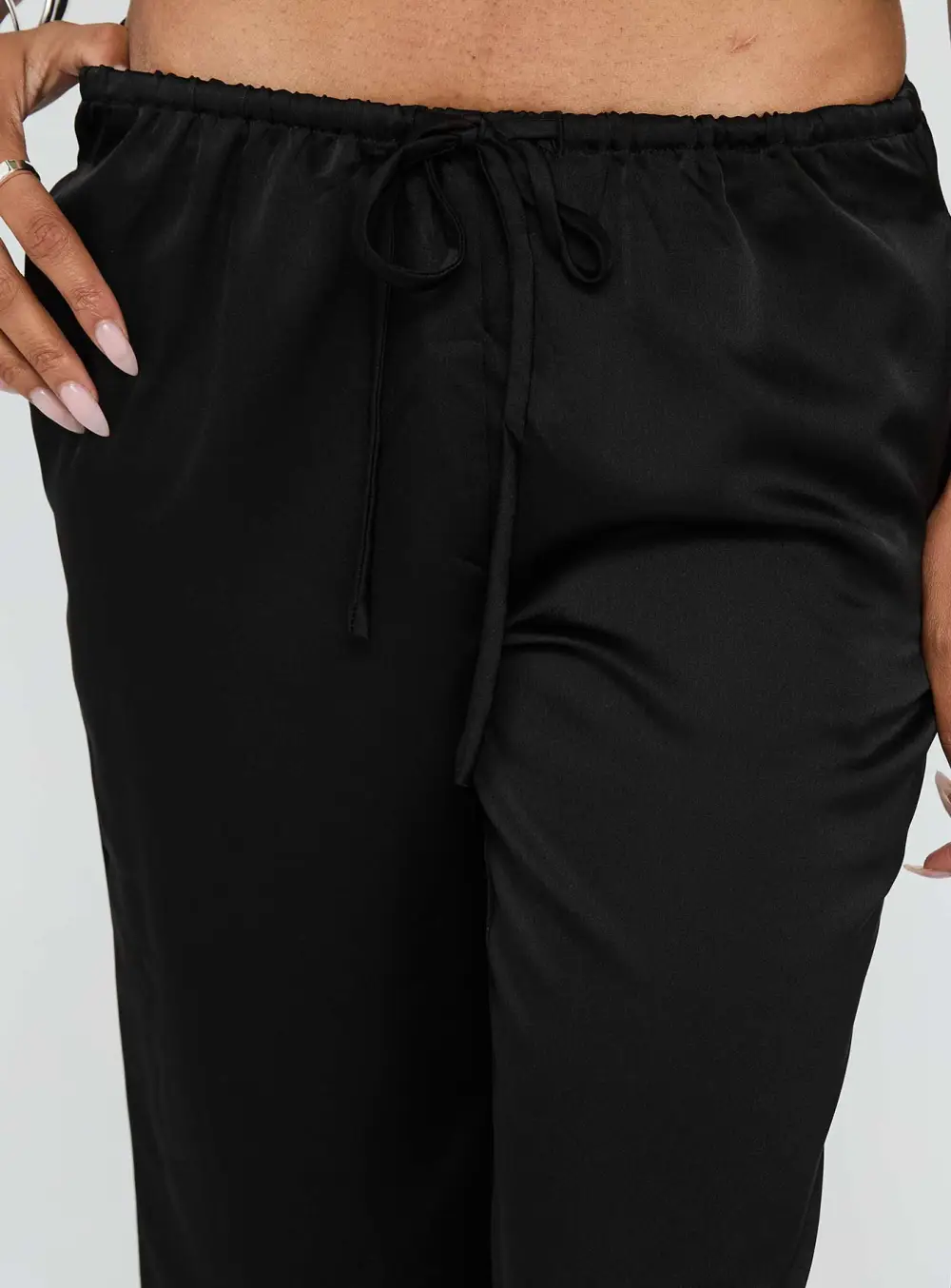 Vanille Tie Straight Leg Pants
